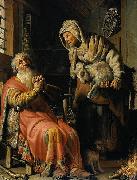 Rembrandt, Tobit and Anna with the Kid goat